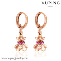 26891- Xuping Young Lady Jewellery Lovely Bear Earrings